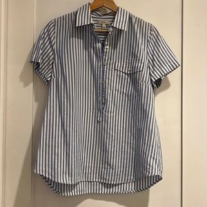 J.Crew Short Sleeve Button Up